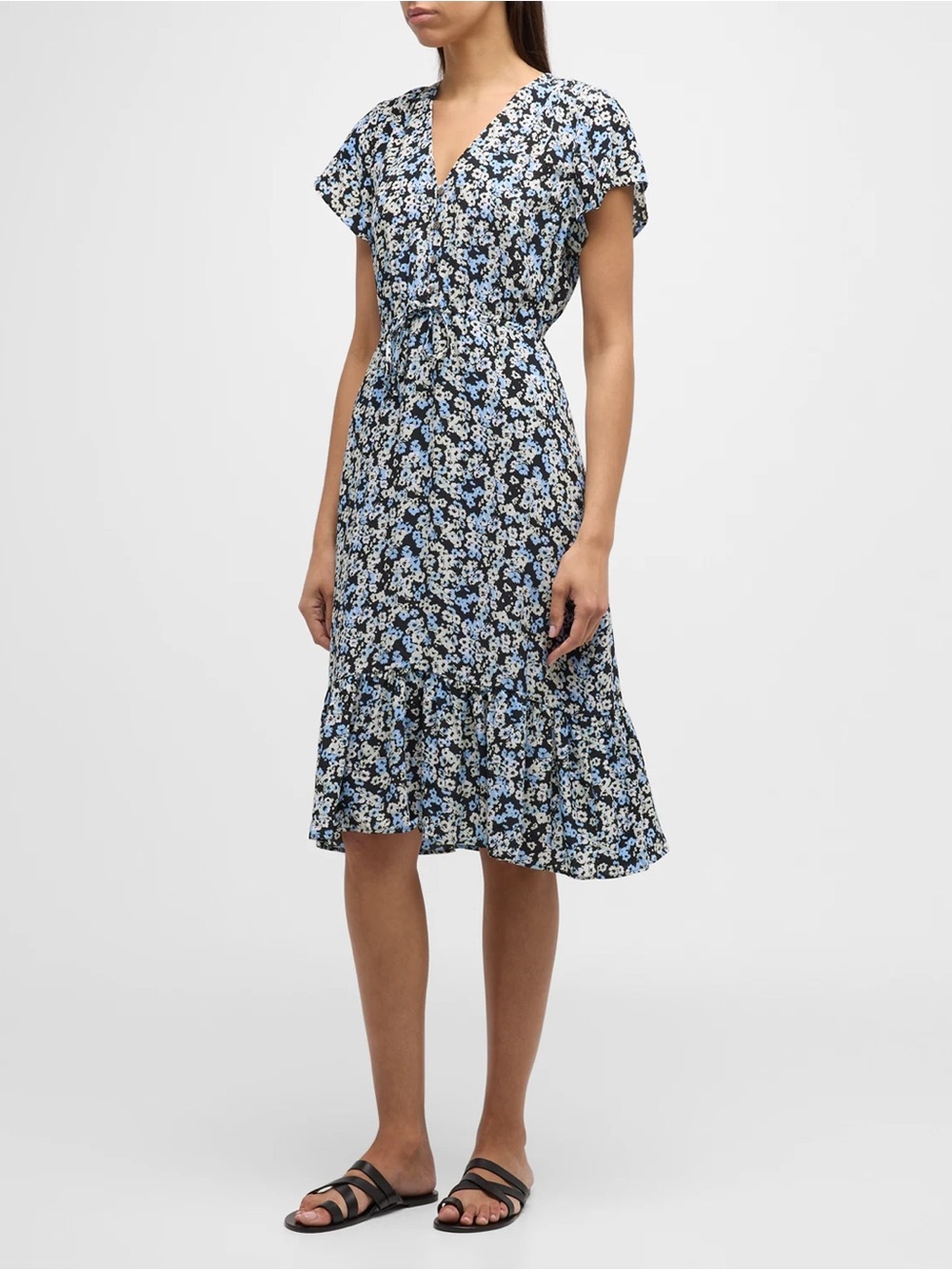 RAILS kiki dress in midnight meadow floral size S